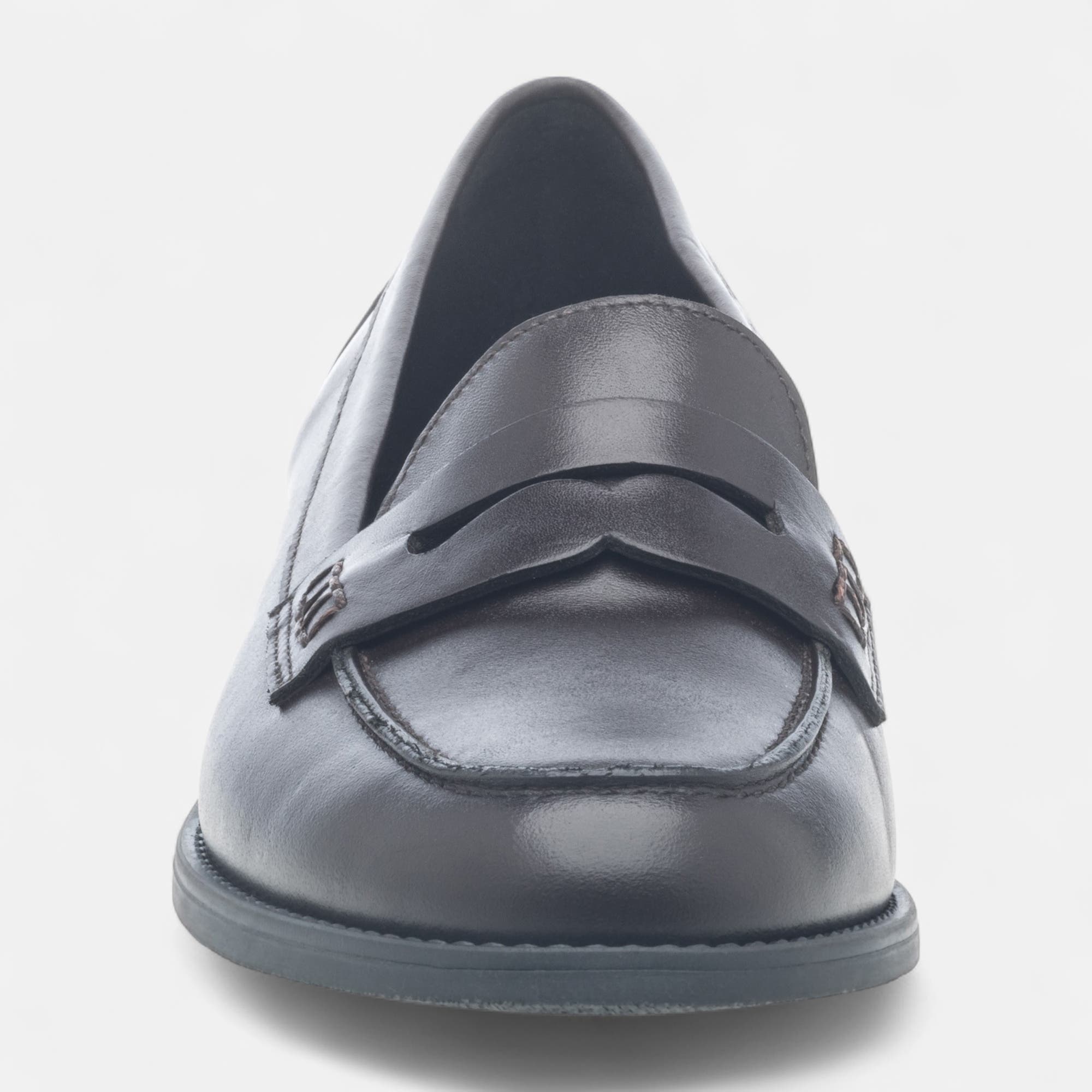 Mocassins Femme en cuir marron