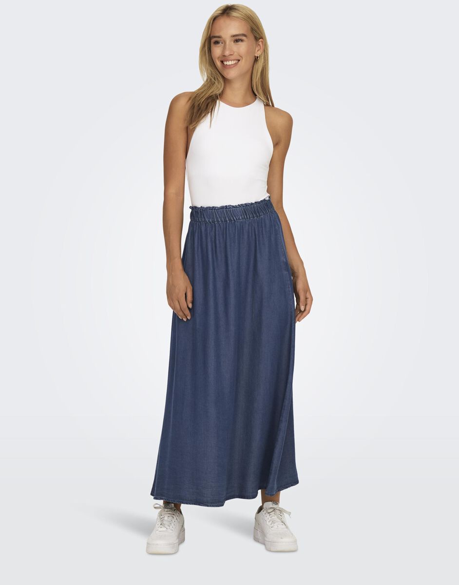 Onlpema Venice DNM NOOS - Jupe Longue | Only Jupe longue