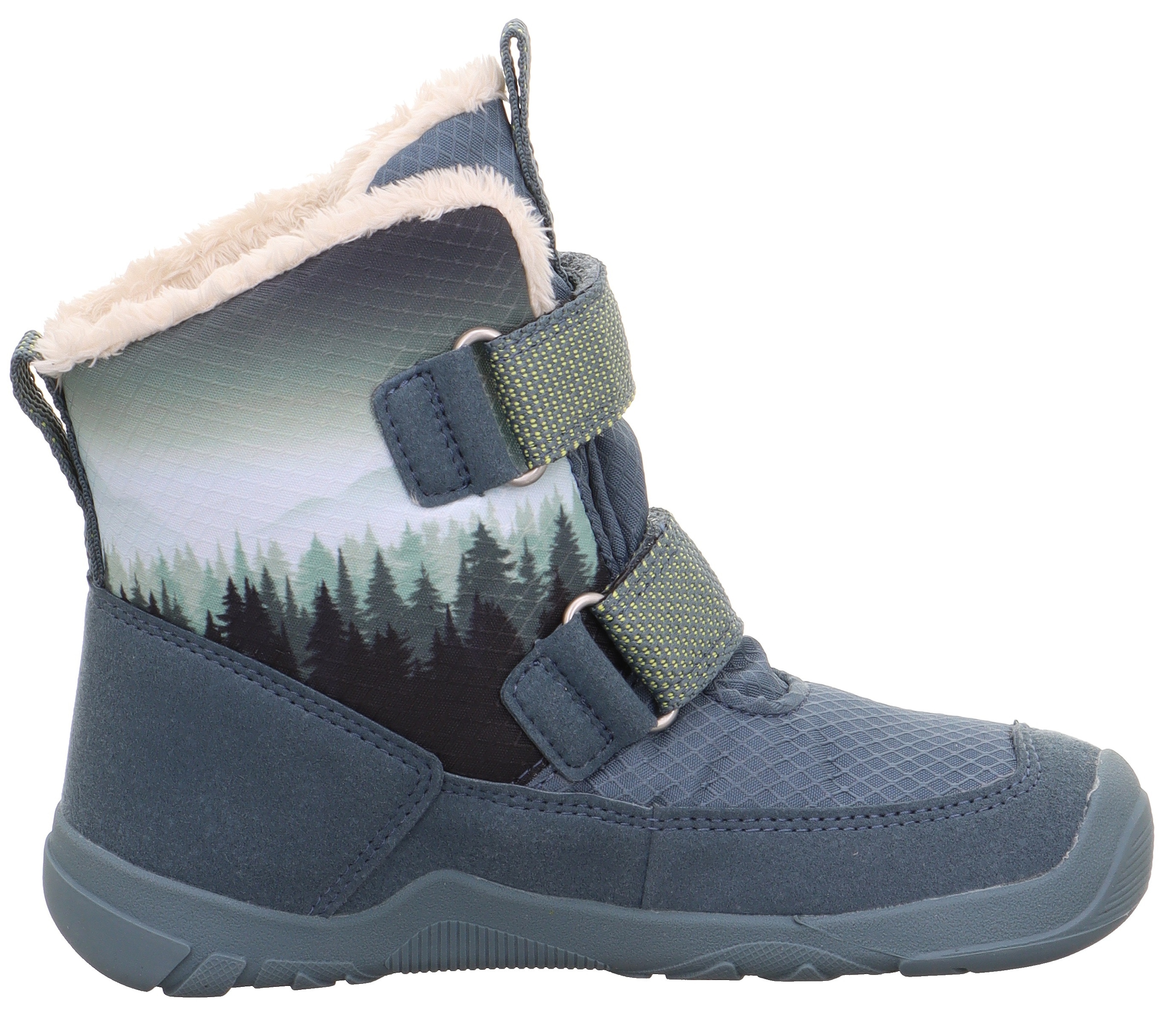 Superfit Winterstiefel »TRACE WMS: mittel«  Barfussschuh, Klettstiefel, Winterschuh mit Digital Druck