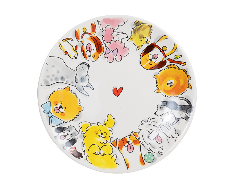 Bord 22cm Dier Dogs