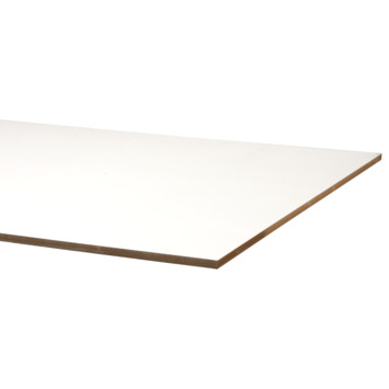 MDF plaat wit gegrond 122x61 cm dikte 12 mm