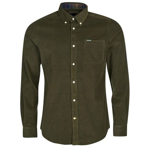 Barbour Ramsey Tailored Skjorte, Forest, L