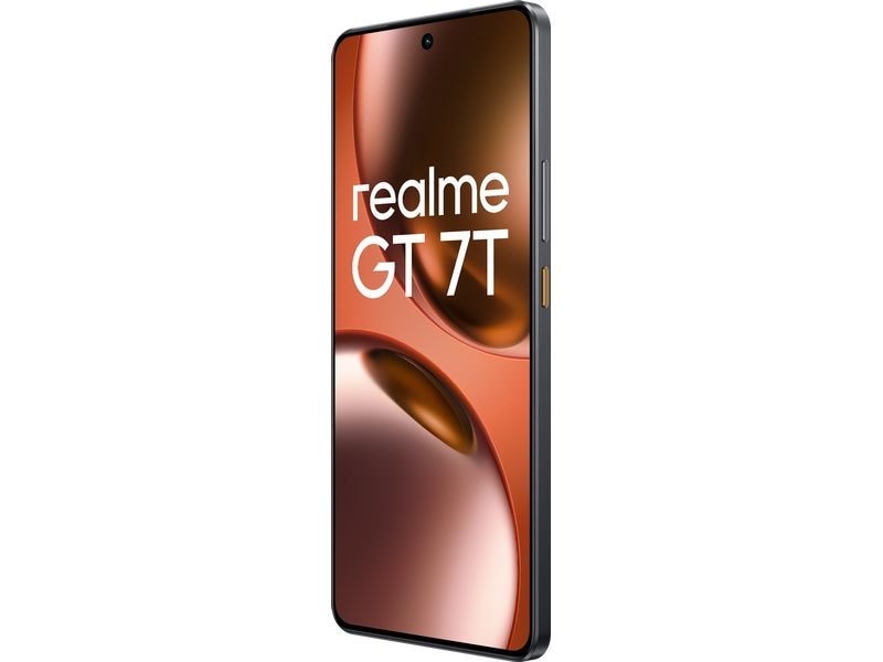 Realme GT 7T 512 GB Lcesense Black Android-Smartphone mit leistungsstarker Akkukapazität von 7000 mAh