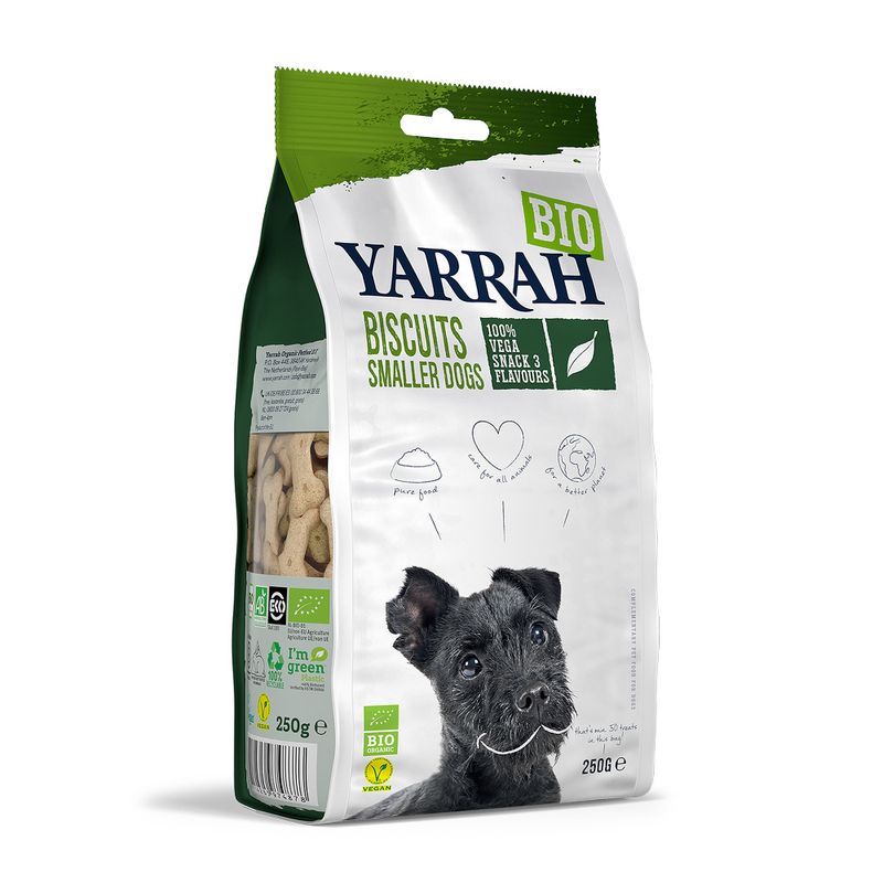 Biscuits végétariens Yarrah Bio