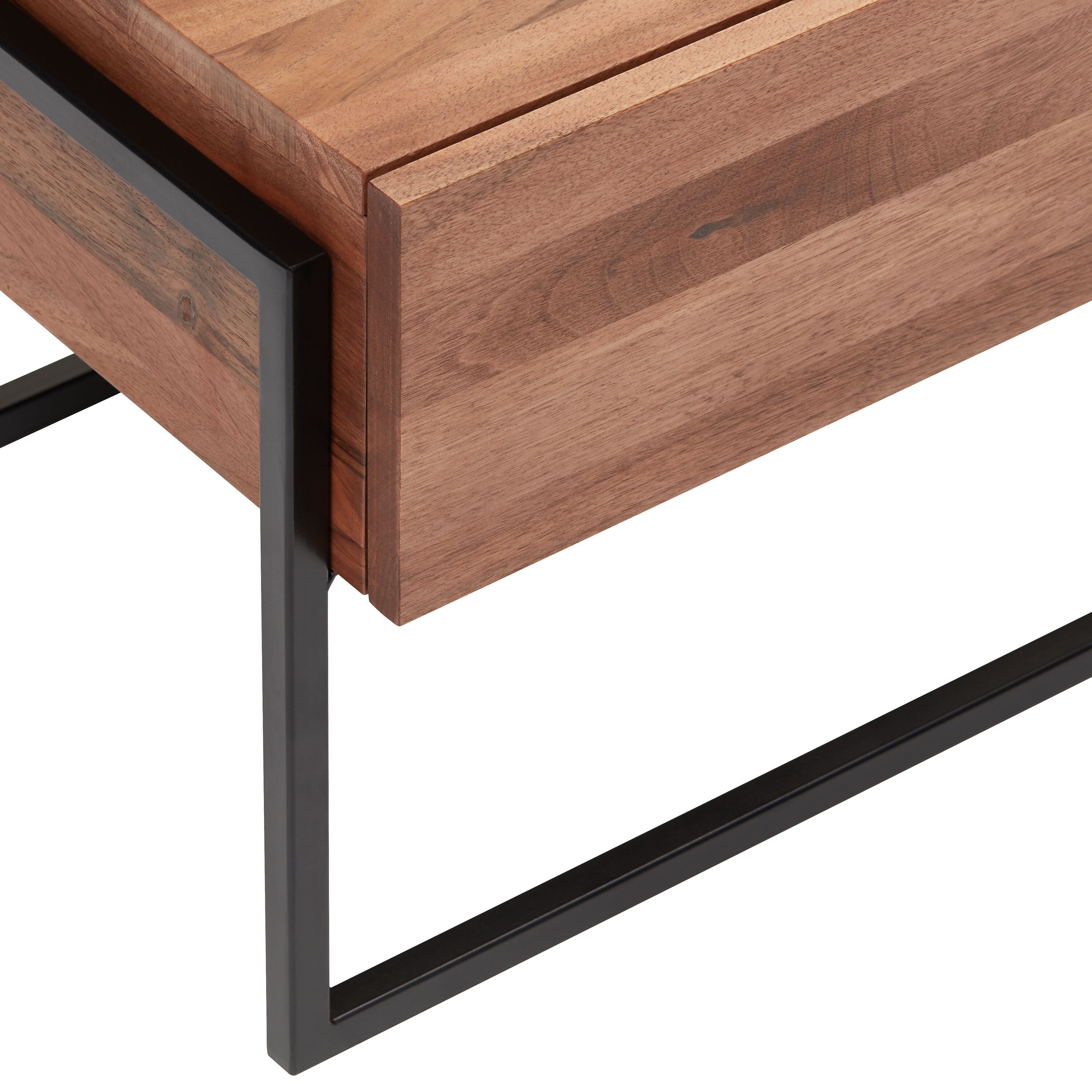 DON Nachttisch_FSC - Nussbaum / B: 47.0 cm x T: 40.0 cm x H: 35.0 cm