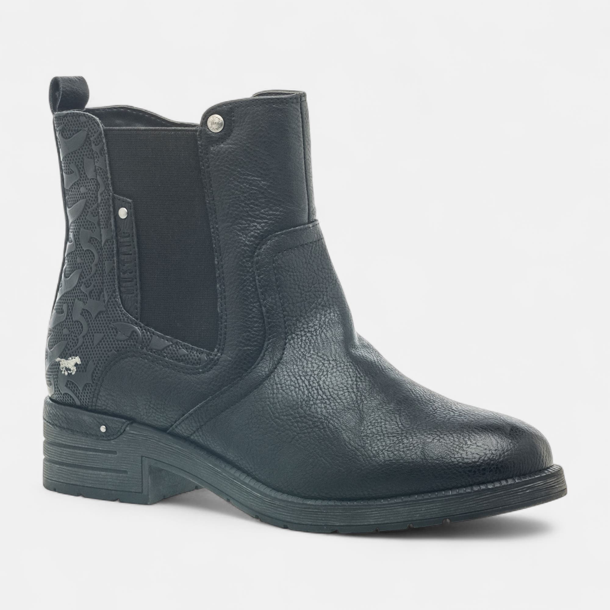 Boots chelsea Femme noir