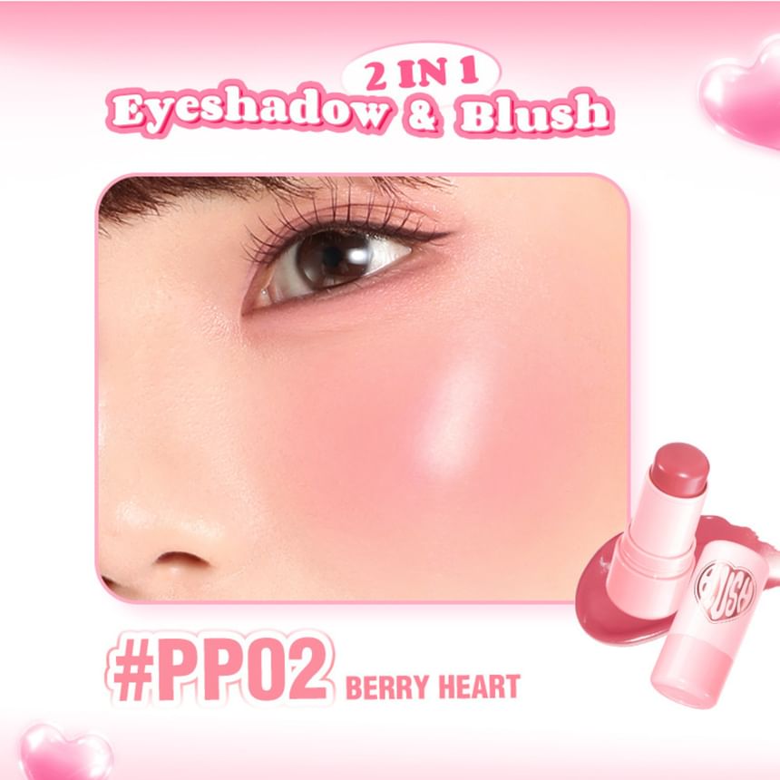 PINKFLASH - Multifunctionele waterige blush stick - 4 kleuren