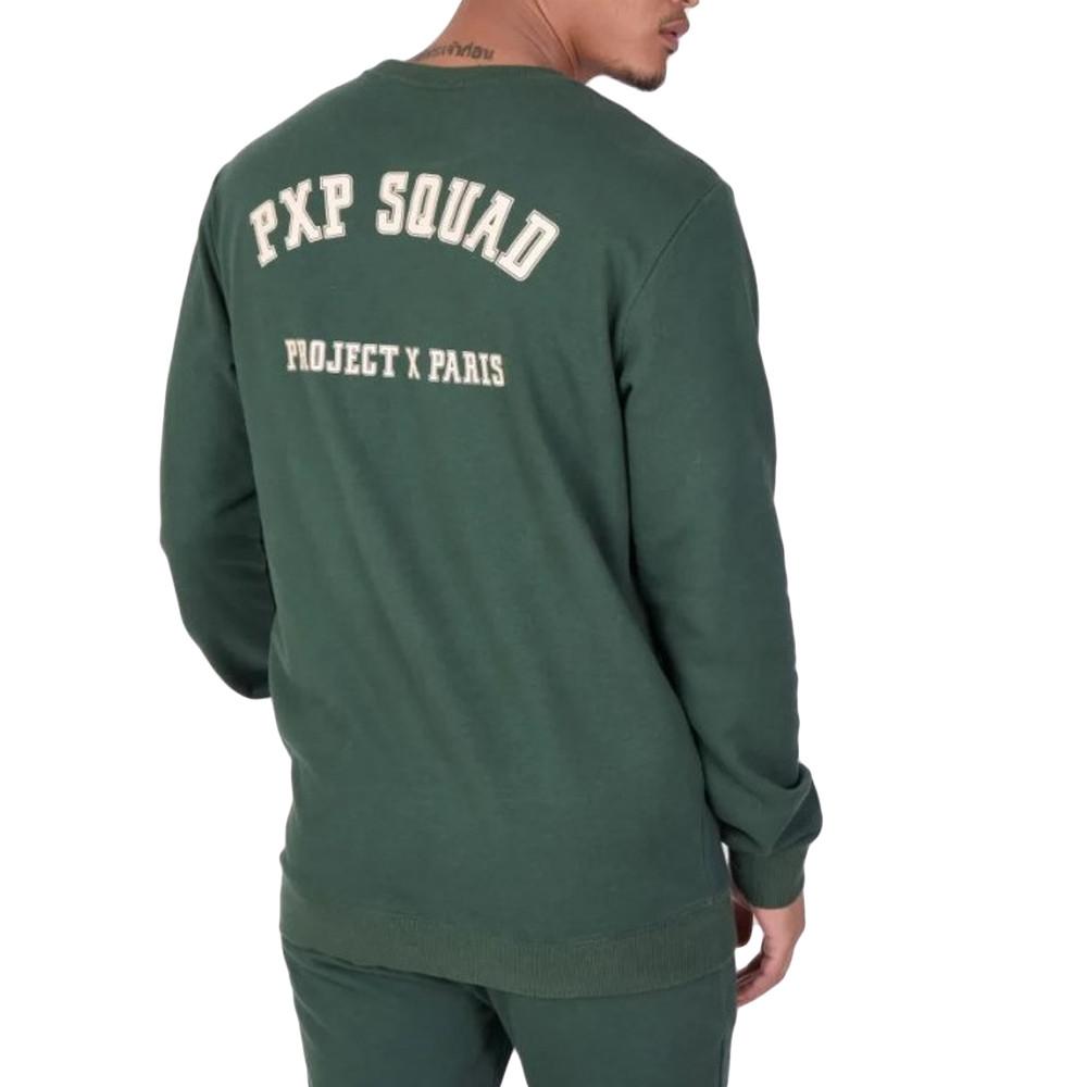 Project X Paris Sweat Vert Homme Project X Paris Squad