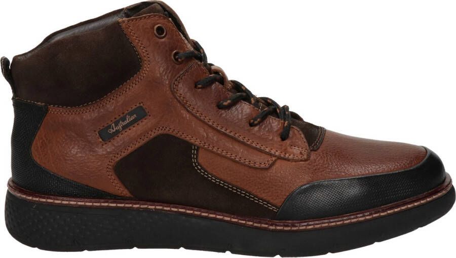 Australian Durango Donker Cognac Leren Schoen Brown Heren