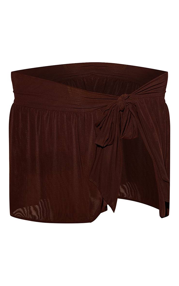 Chocolat Sarong De Plage Grande Taille