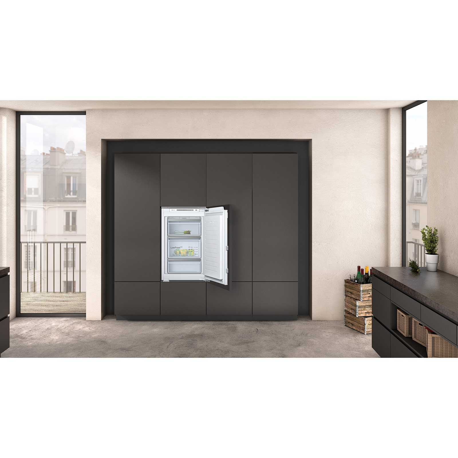 NEFF Einbau-Gefrierschrank NEFF GI1216DE0 - E