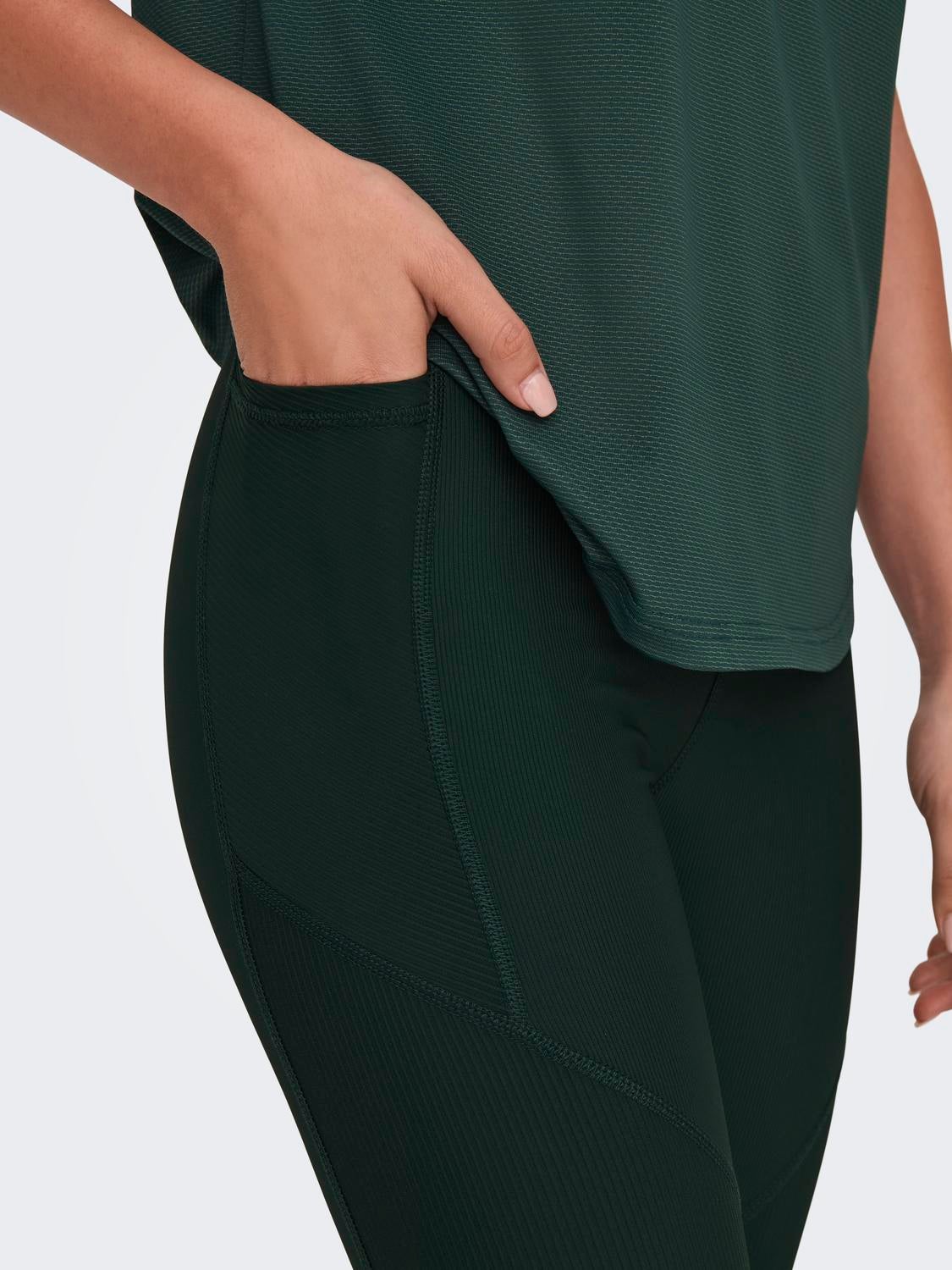 ONPJANA-2 Hohe Taille Enger Schnitt Sportleggings Scarab
