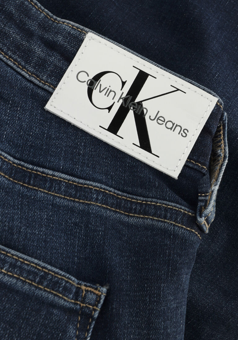 CALVIN KLEIN donkerblauwe calvin klein skinny jeans high rise super skinny ankle