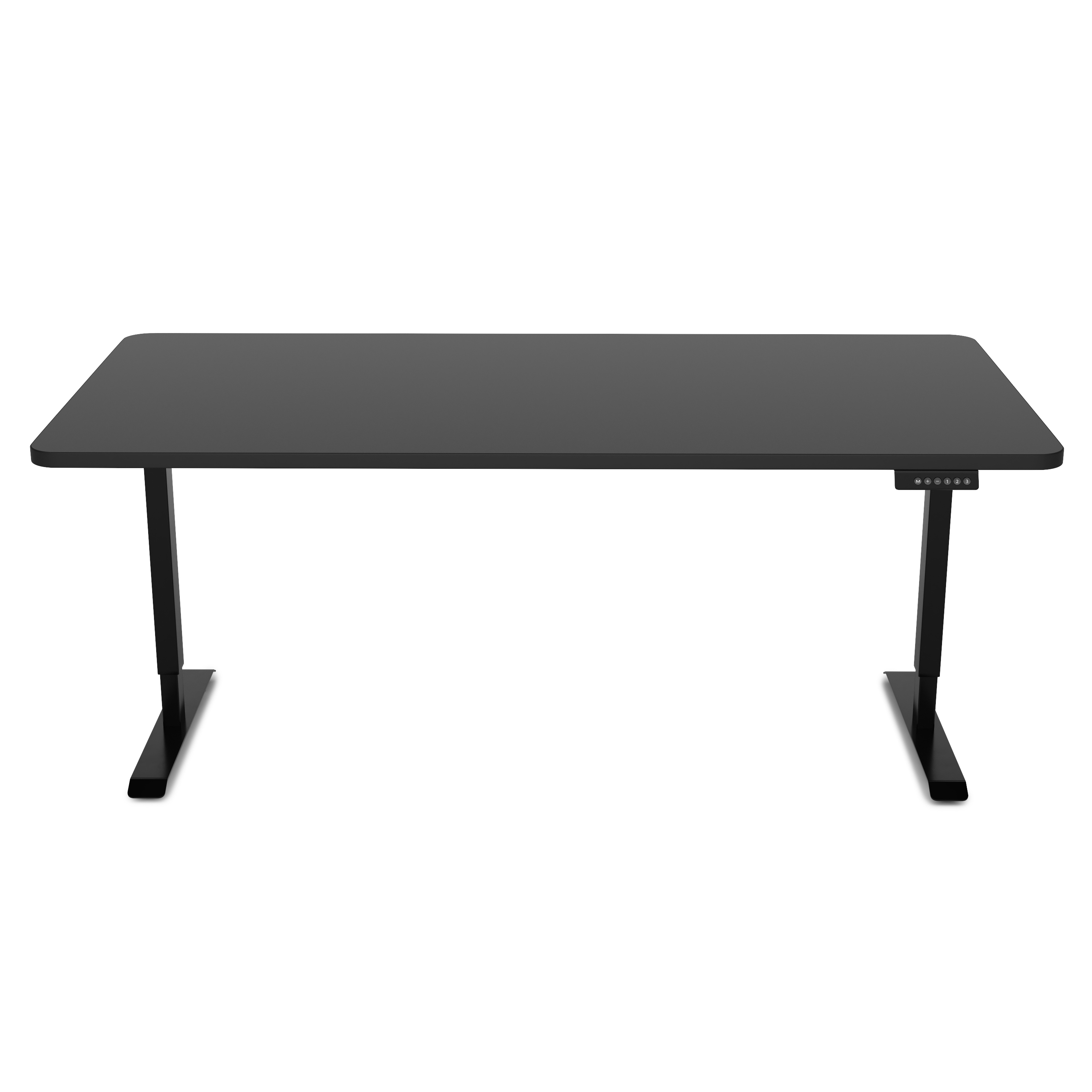 Stehpult elektrisch PREMIUM schwarz 160 x 80 cm