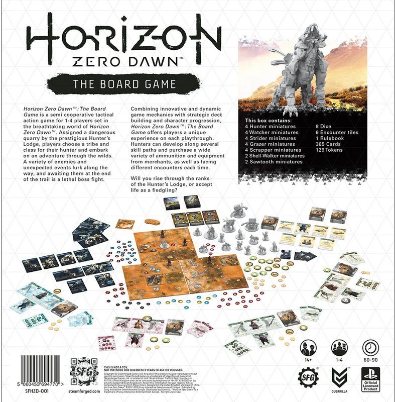 Horizon Zero Dawn: The Board Game - Een spannend tactisch actiespel voor 1-4 spelers