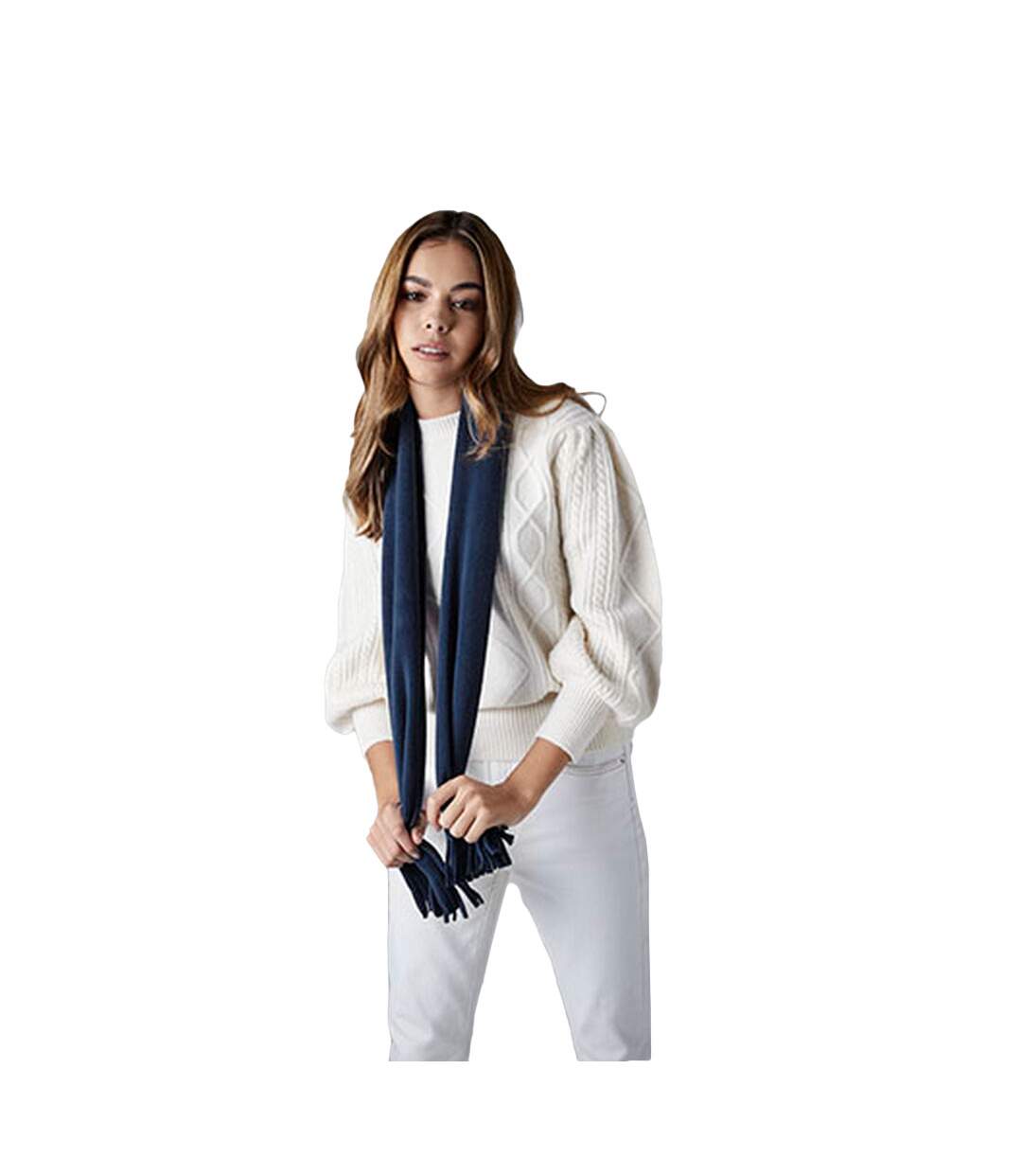 Beechfield Dolomite - Écharpe en polaire anti-bouloche - Femme (Bleu marine) (Taille unique) - UTRW234