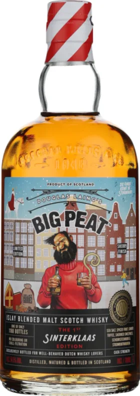 DOUGLAS LAING'S BIG PEAT SINTERKLAAS 1ST EDITION 70CL