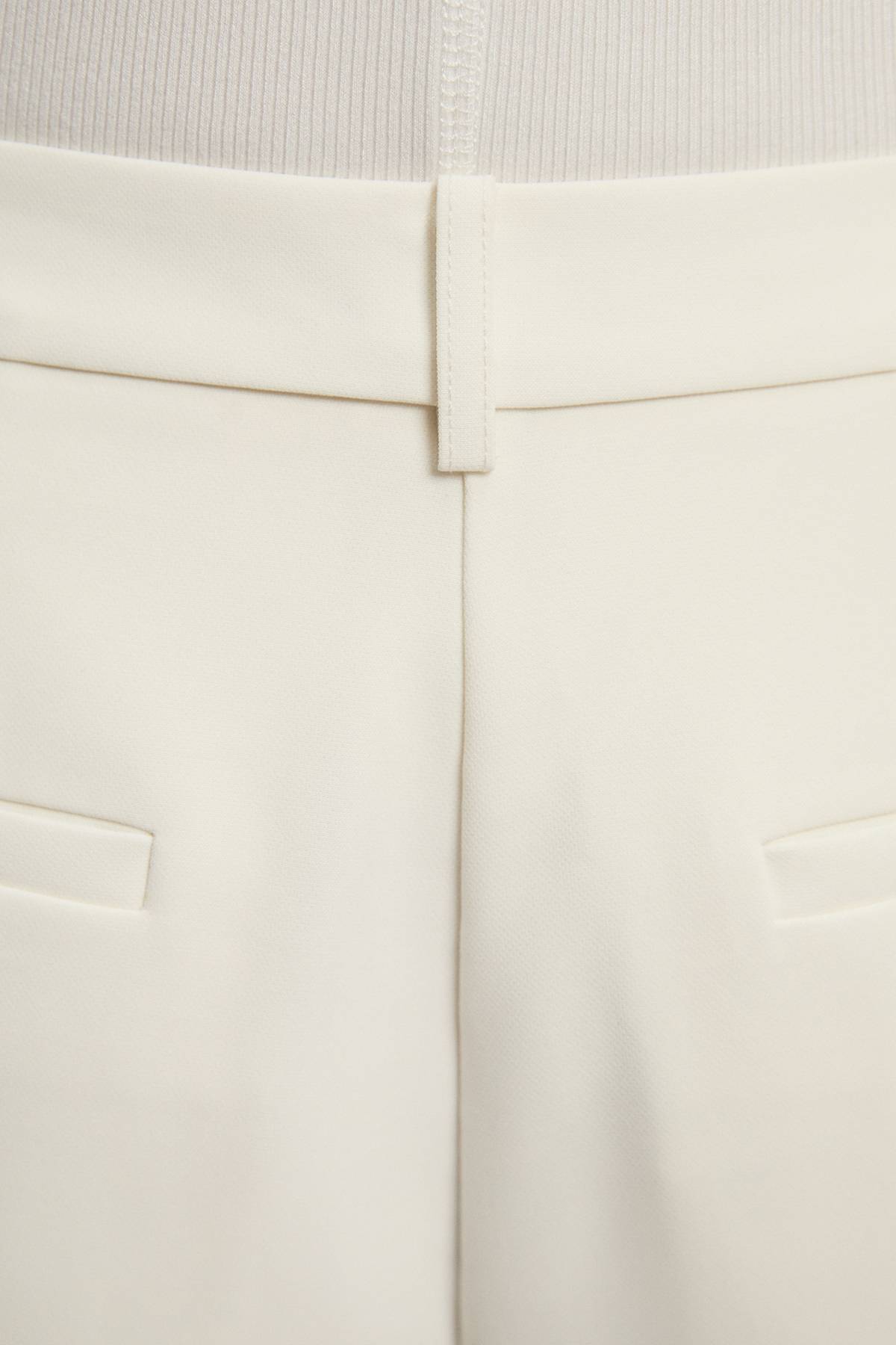 KarenMillen Pantalon Tailleur Évasé Poli