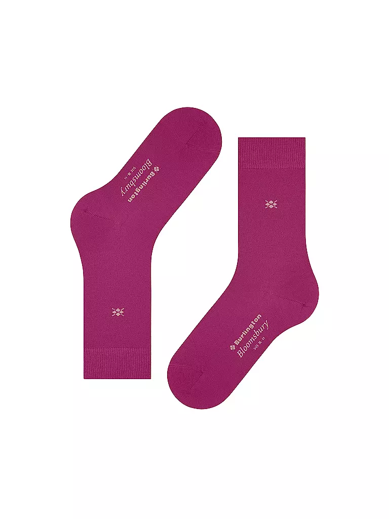 BURLINGTON Damen Socken BLOOMSBURY 36-41 berry pink