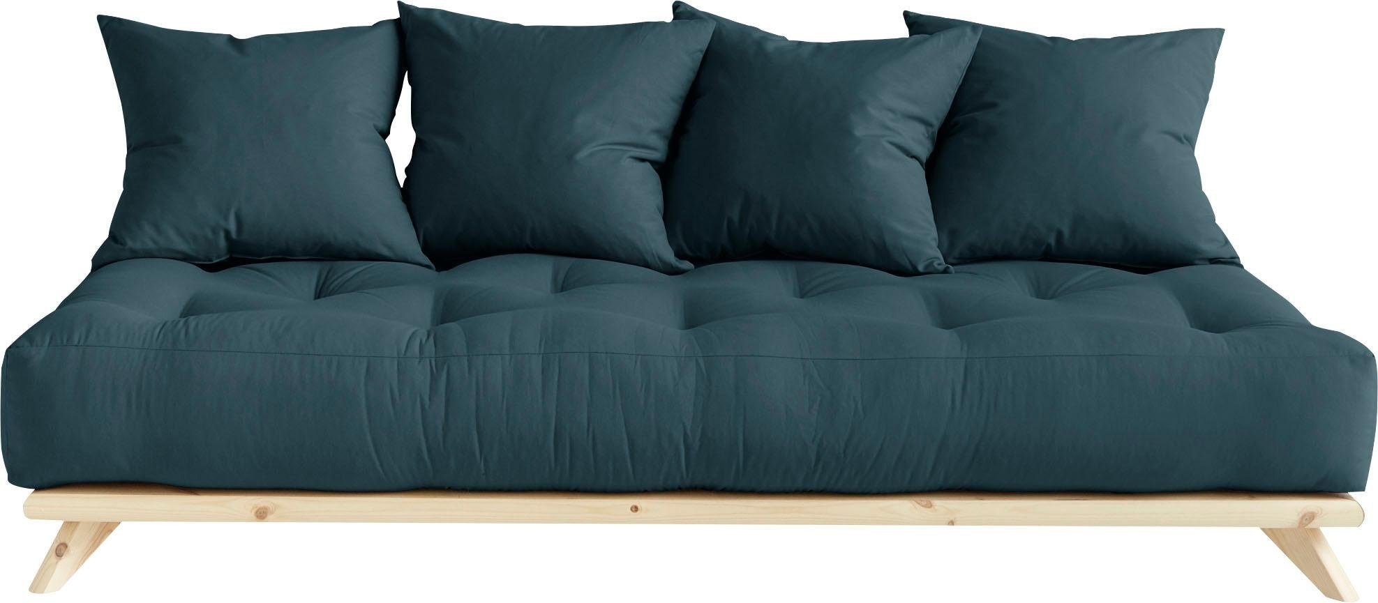 Karup Design Daybett »Senza, Sofa, mit Futonmatratze, minimalistisch, massives Kiefernholz« Handgefertigt, skandinavisches Design, vielseitig, schlichter Stil