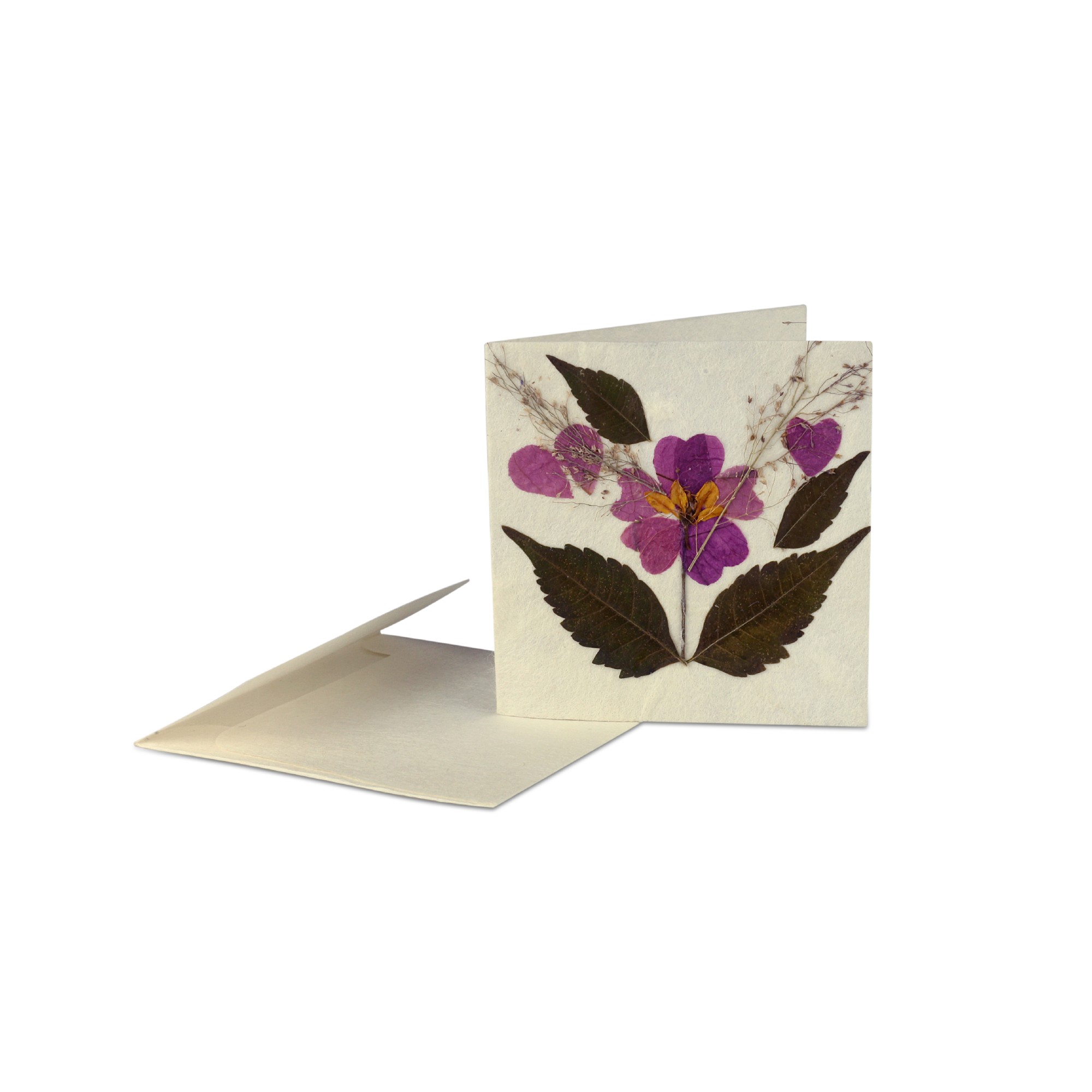 Grußkarte 'Blume' klein, B 6,5 cm, H 6,5 cm günstig bestellen