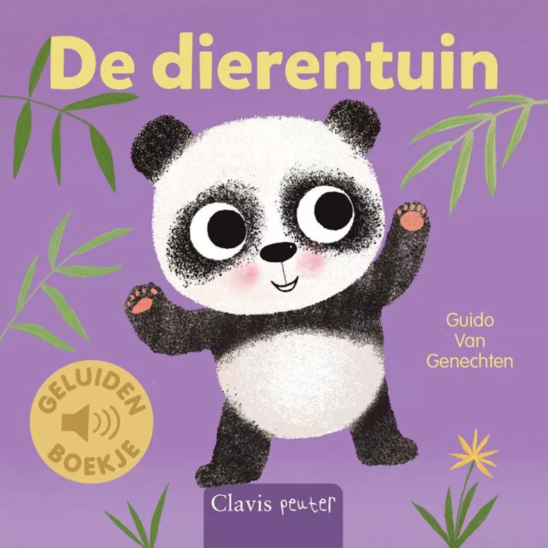 Uitgeverij clavis geluidenboekje de dierentuin