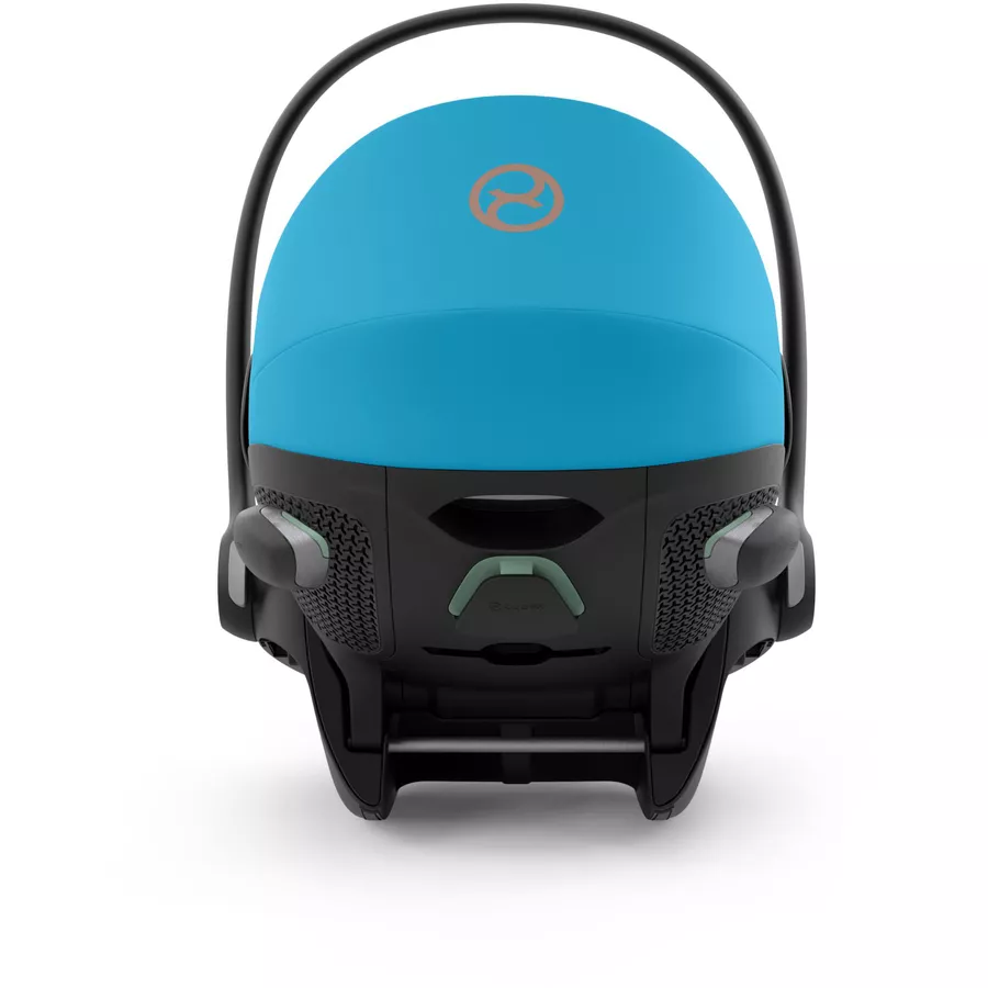 cybex GOLD Babyschale Cloud G i-Size Plus Beach Blue Plus mit Basisstation Base G
