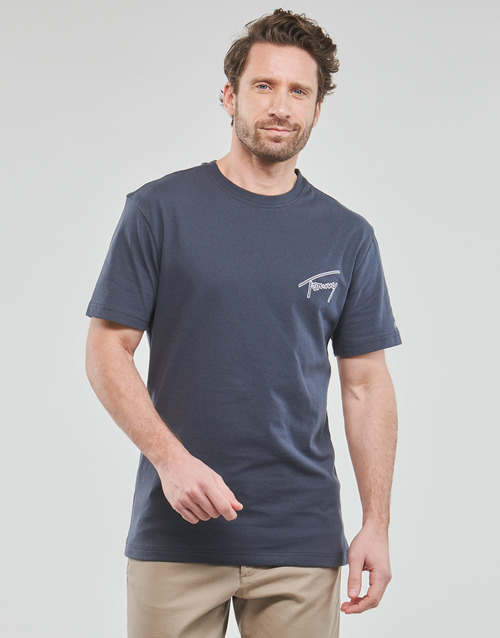 Tommy Jeans - TJM CLSC SIGNATURE TEE Gris