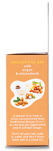 Skoon Shower Bar Milk Nourishing Into The Deep 2 in 1 90GR
