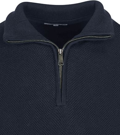 McGregor Half Zip Trui Merino Blend Navy MM242.1204.01-2100 kopen