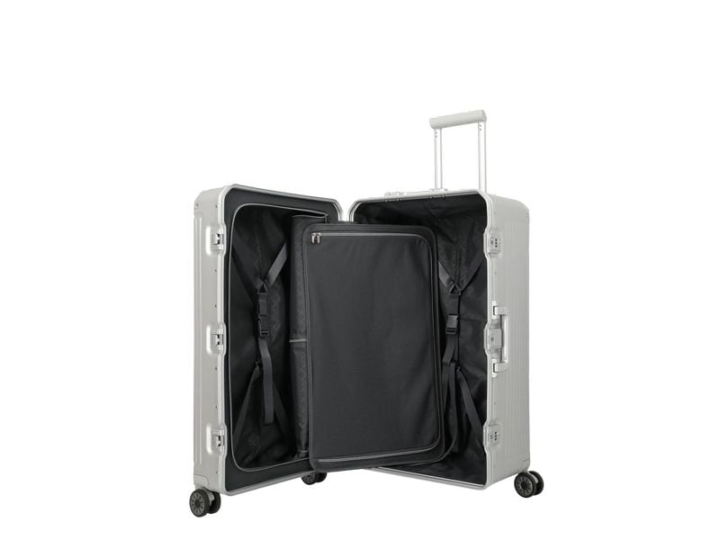 travelite Next 4w Trunk L Silber Reisekoffer