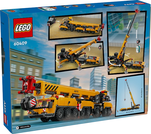 Gul mobilkran LEGO® City (60409)