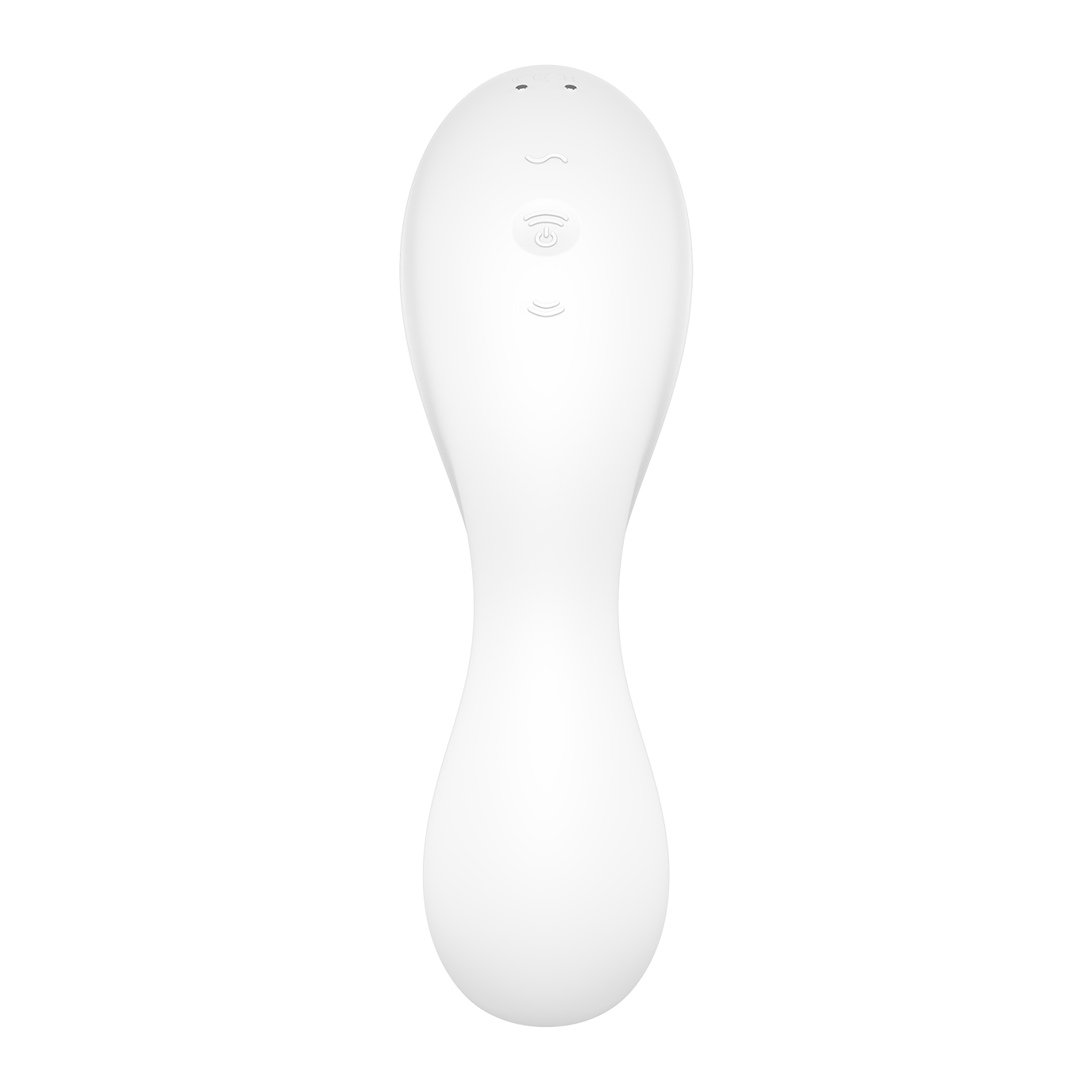 Curvy Trinity 5  Druckwellen Vibrator mit App Steuerung   Bluetooth (4061504036557) - Weiss