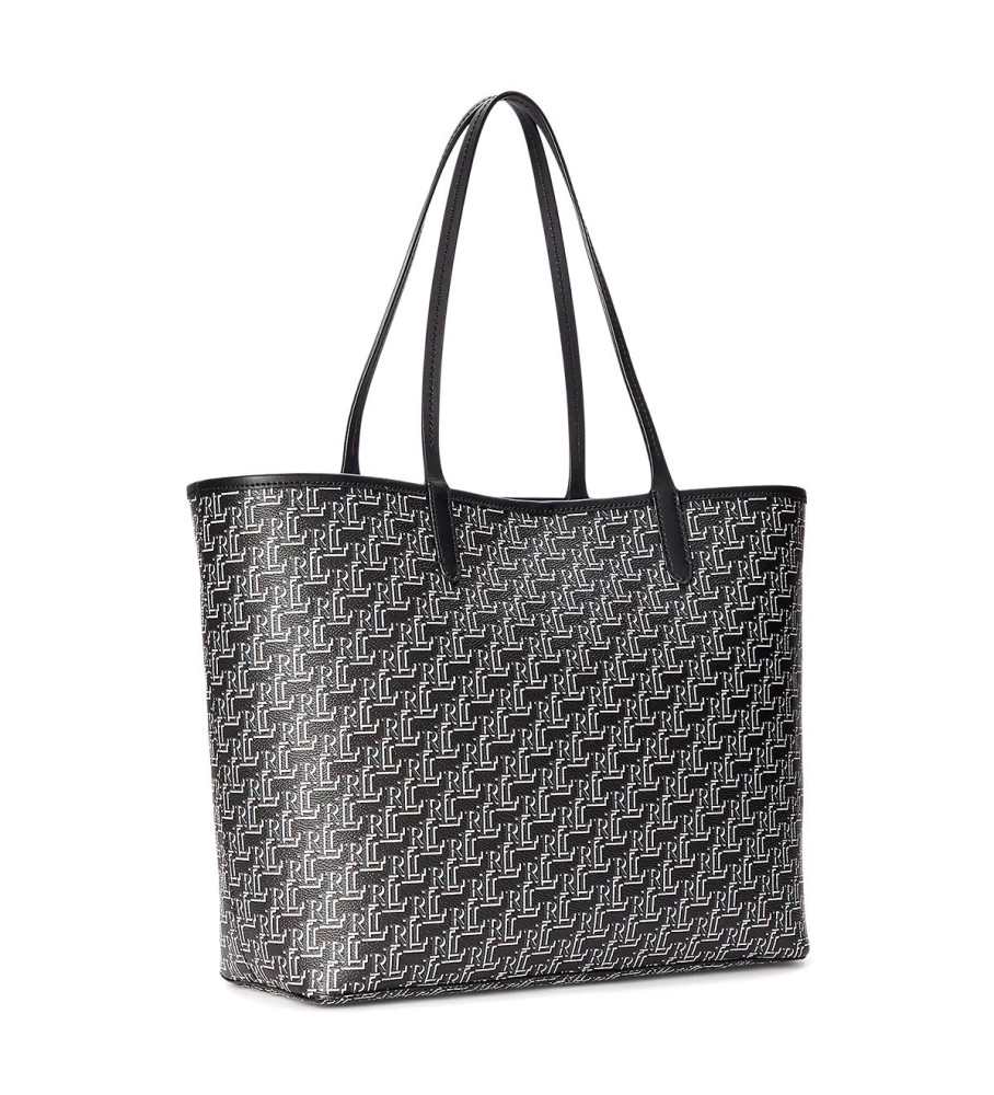 Bolsa tote preta Ralph Lauren Collins