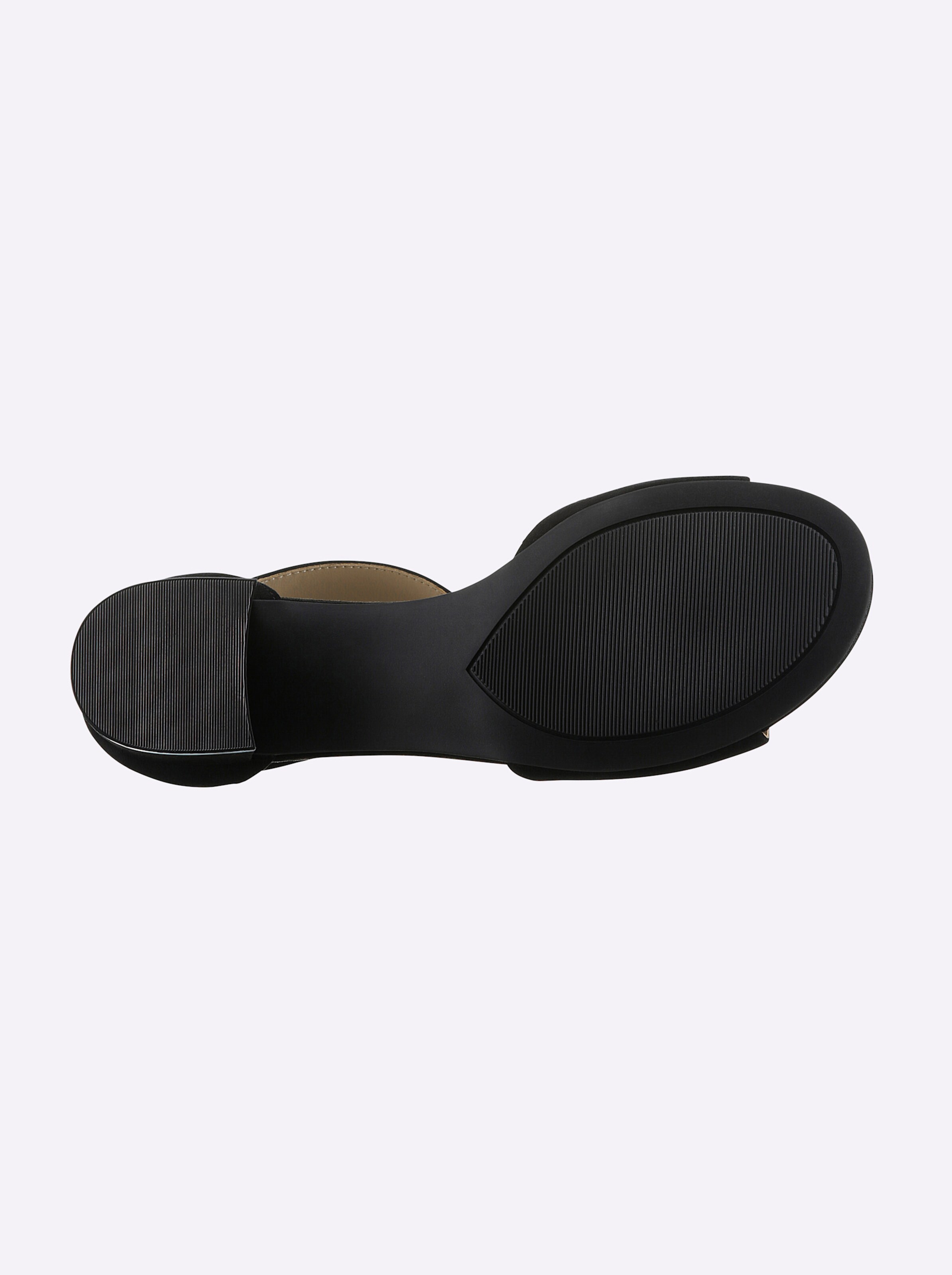 Caprice Sandalette in schwarz