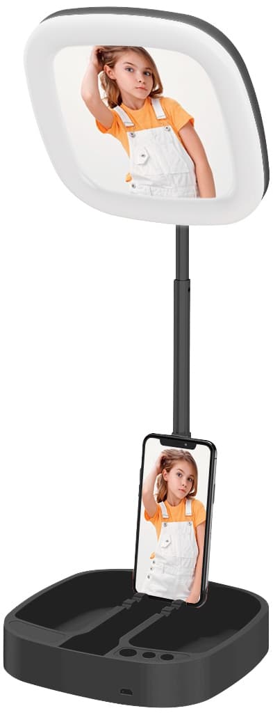 Picture Me Light mobilholder med spejl