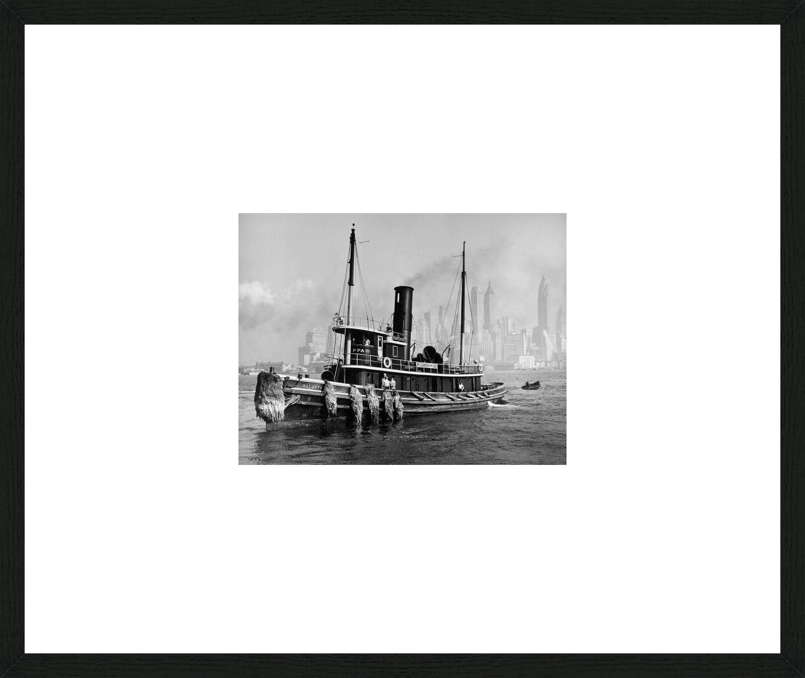 Watuppa, from waterfront, Brooklyn, Manhattan by Berenice Abbott - Open Edition.