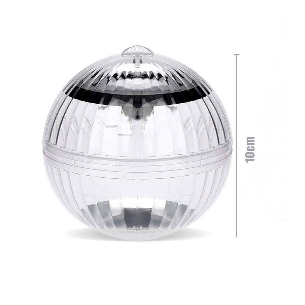 (Ø10cm) Schwimmende Solar Kugel LED Pool Licht Bunte Badewannen Lampe