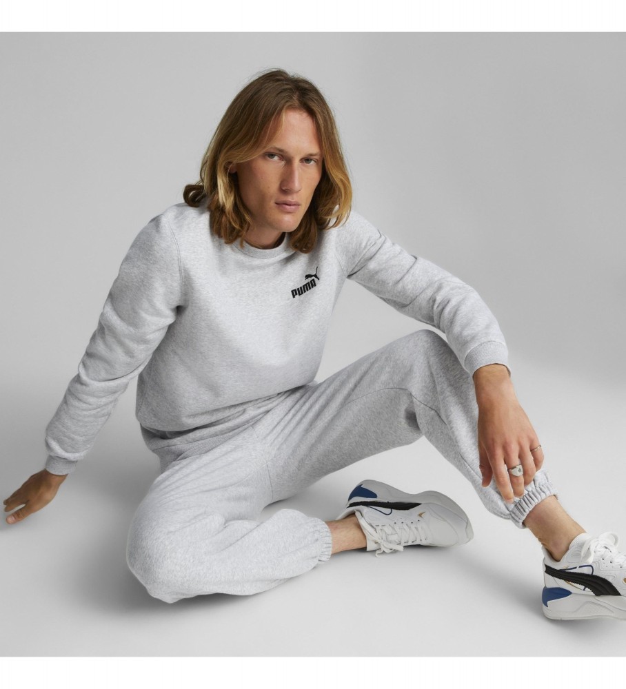 Conjunto de moletom Puma Chandal Feel Good FL cl cinza