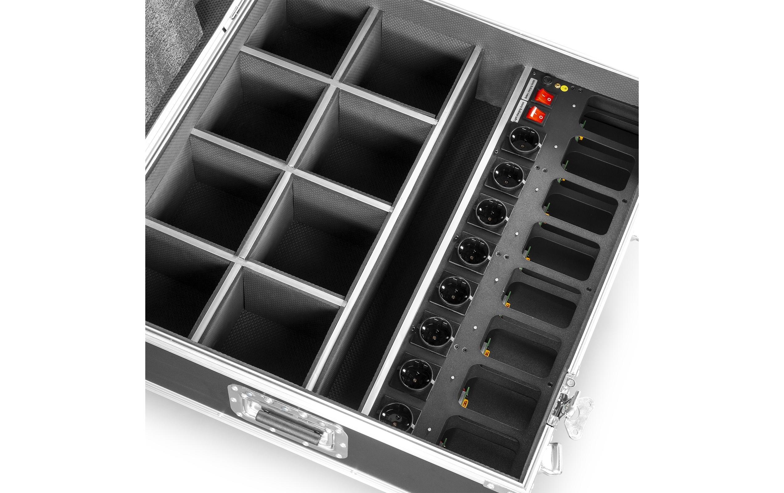 Flightcase FCC10 – BeamZ Pro BBP54<br>Perfekte und sichere Lösung für den einfachen Transport