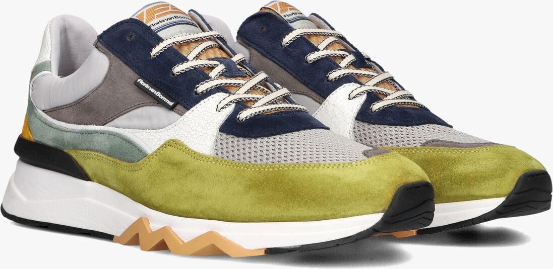FLORIS VAN BOMMEL groene floris van bommel lage sneakers sfm-10155