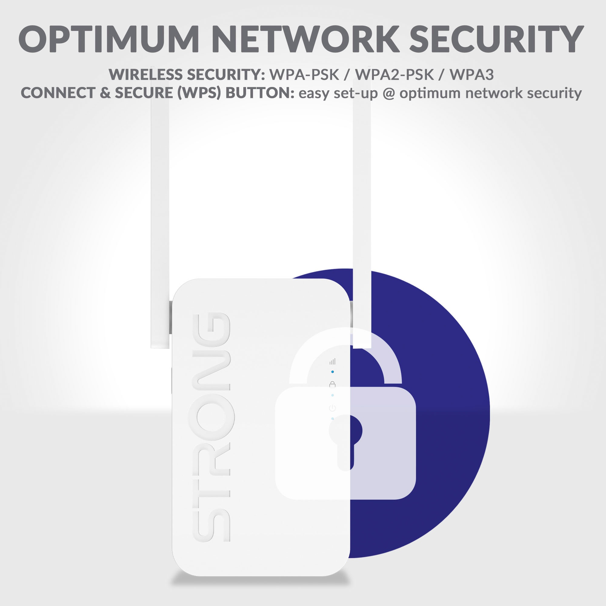 Strong WLAN-Repeater »Dualband WLAN Repeater bis 1800 Mbit/s, WiFi 6, Accesspoint«