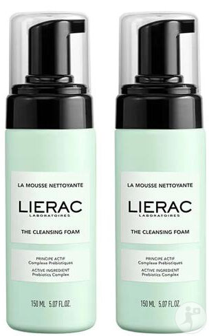 Lierac Duo Mousse Nettoyante 2x150ml