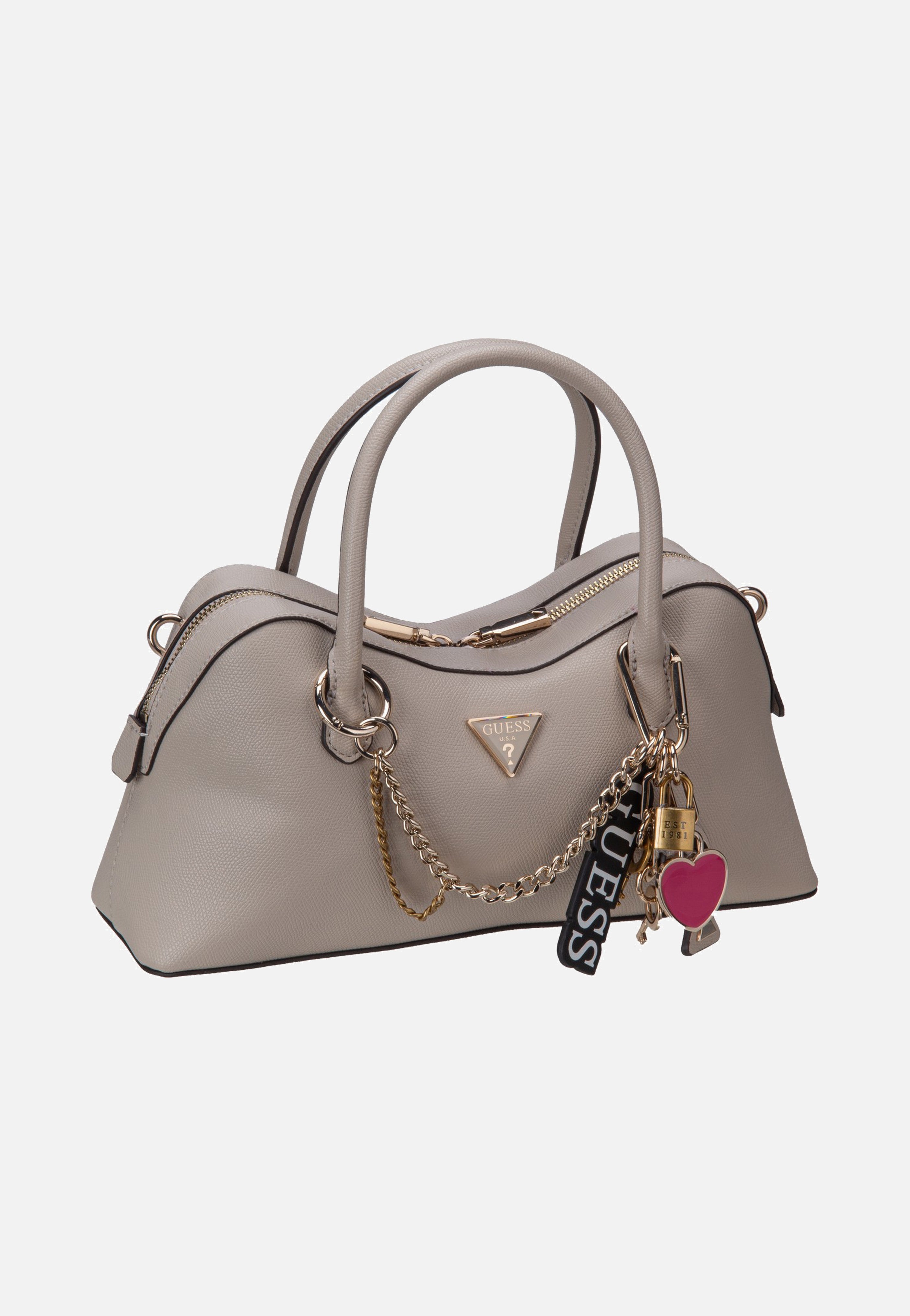 Davina Satchel Light Taupe - Satchel
