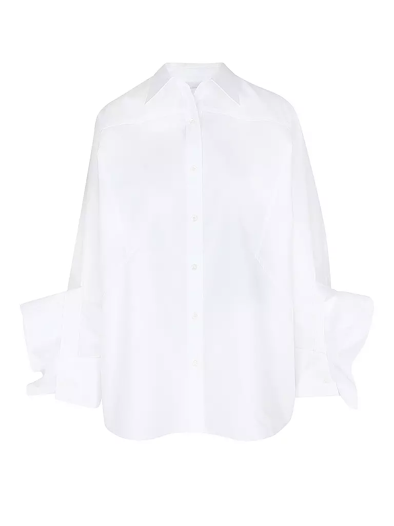 PHILLIP LIM Hemdbluse Oversized Fit weiss
