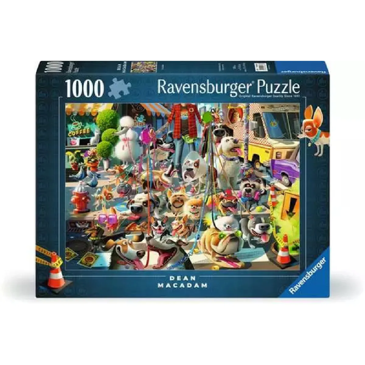 Ravensburger Puzzle 1000 pieces - Promeneur de chien