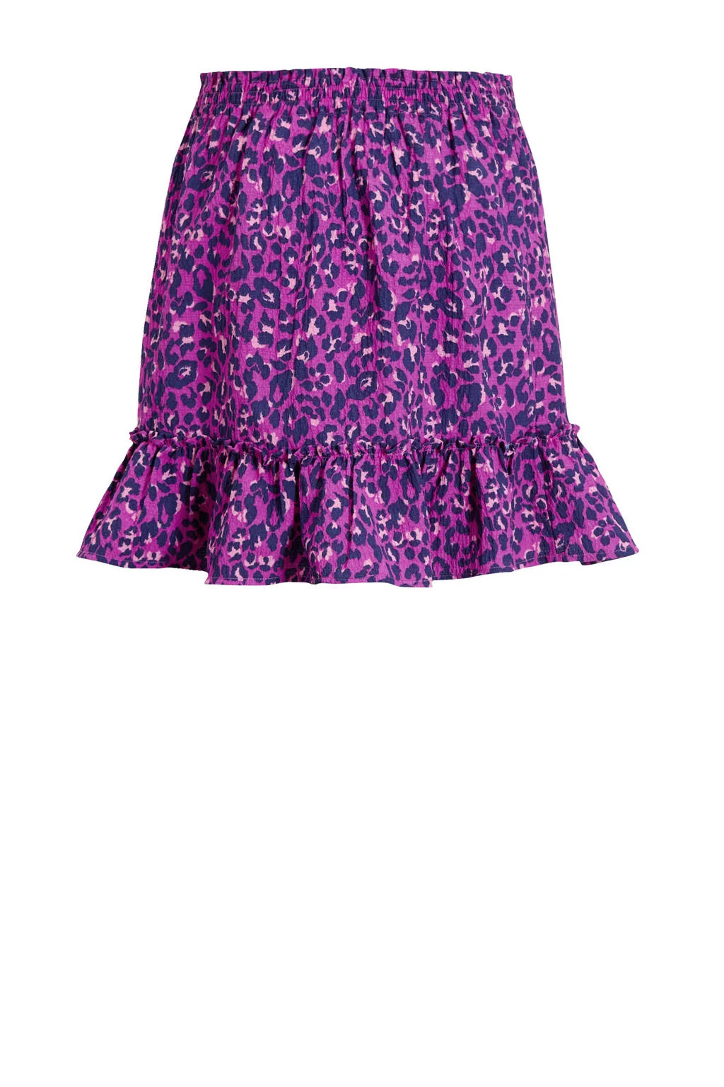 Orange Stars rok Riv panterprint fuchsia