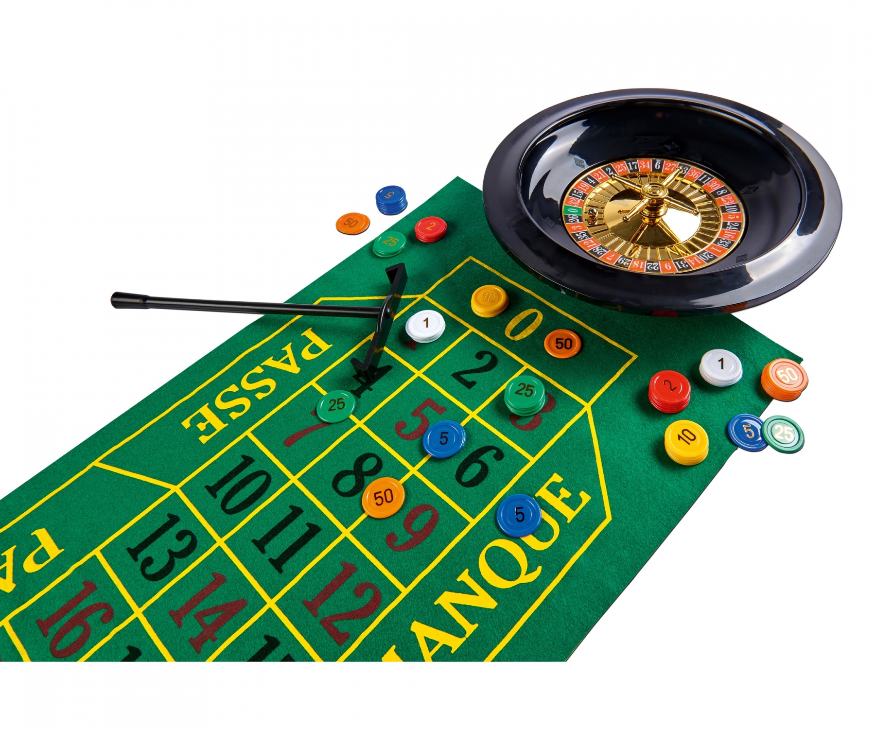 (Ø25cm) Deluxe Roulette Party Glücks Spiel Casino Lotterie Gadget Gesellschaftsspiel (606102025)