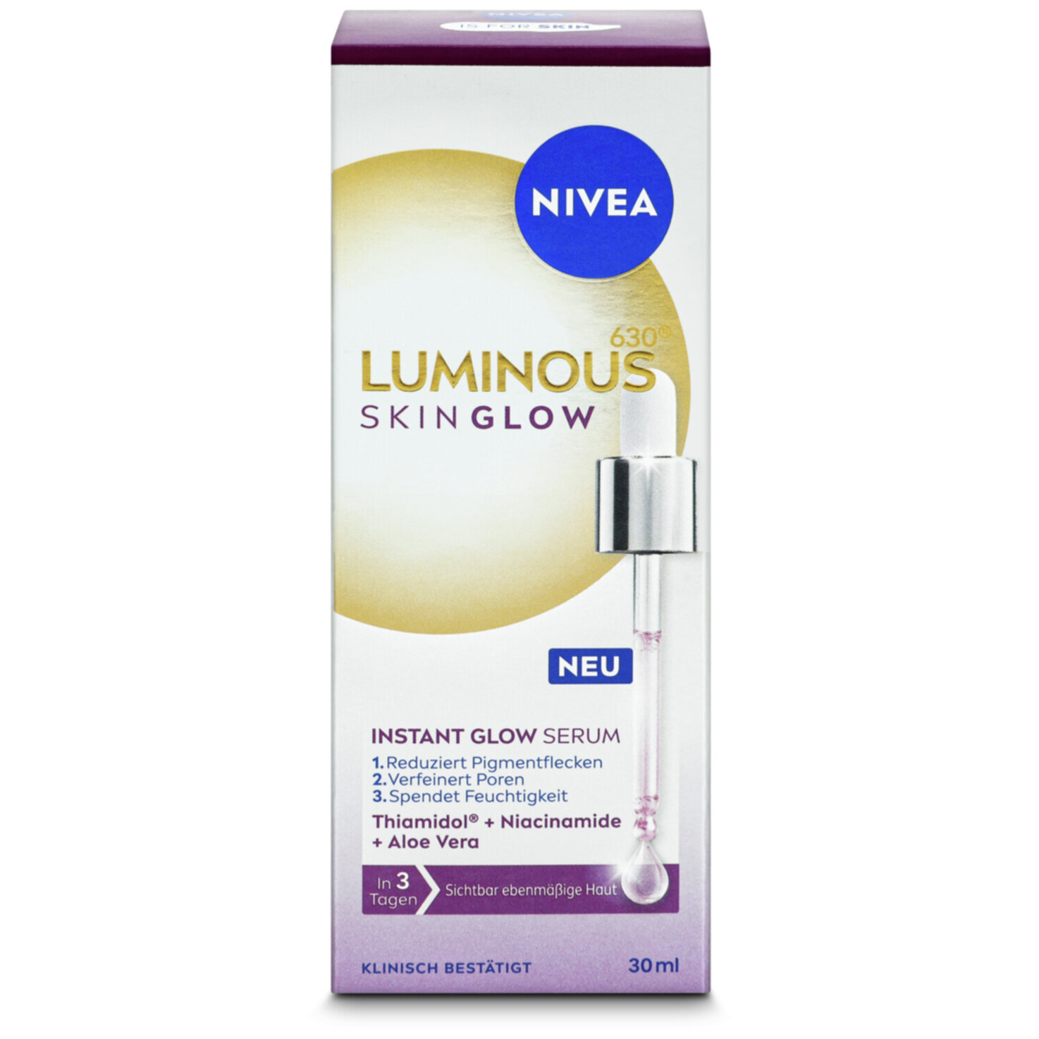 Nivea Luminous630® Skin Glow Instant Glow Serum