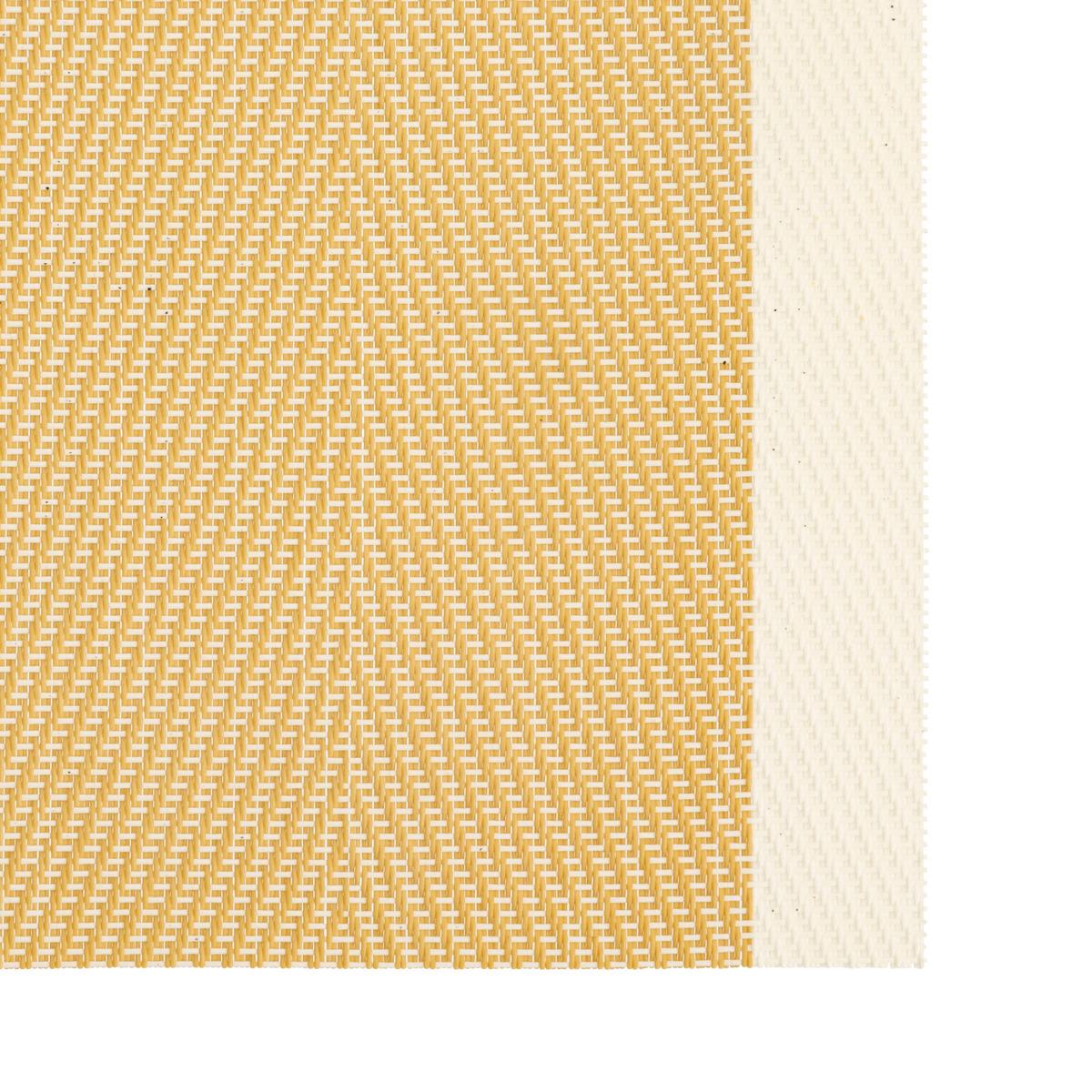SET DE TABLE TEXALINE RECYCLE JAUNE 45X30CM